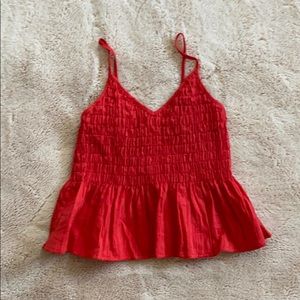 CUTE RED DRESSY TANK